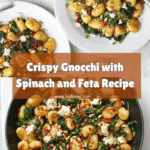 Crispy Gnocchi With Spinach And Feta: A Childhood Memory In Flavor