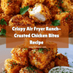 Air Fryer Ranch-Crusted Chicken Bites Recipe
