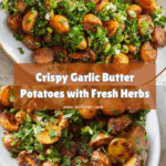 Crispy Potatoes with Garlic Butter and Herbs Recipe