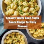 Creamy White Bean Pasta Sauce Recipe