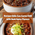 Korean Chile Con Carne Recipe