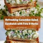 Easy Cucumber Salad Sandwiches Recipe