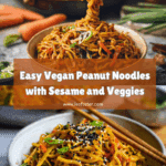 Easy Vegan Peanut Noodles Recipe