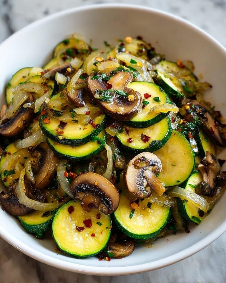 Sauteed Zucchini, Mushrooms, and Onions Recipe