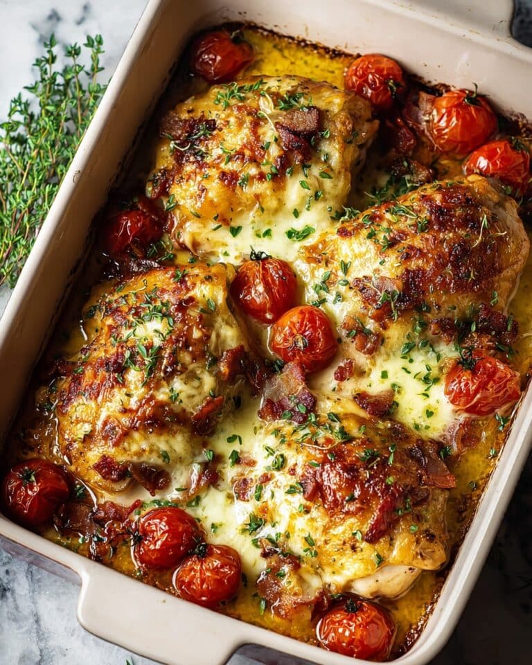 Baked Tuscan Chicken Recipe
