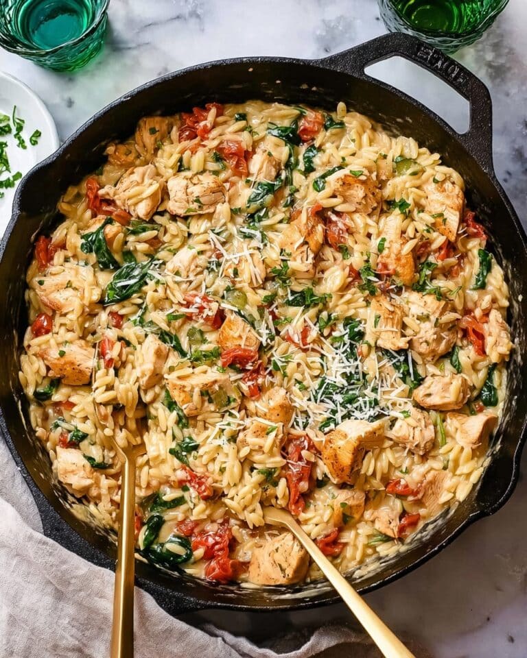 Marry Me Chicken Orzo Recipe