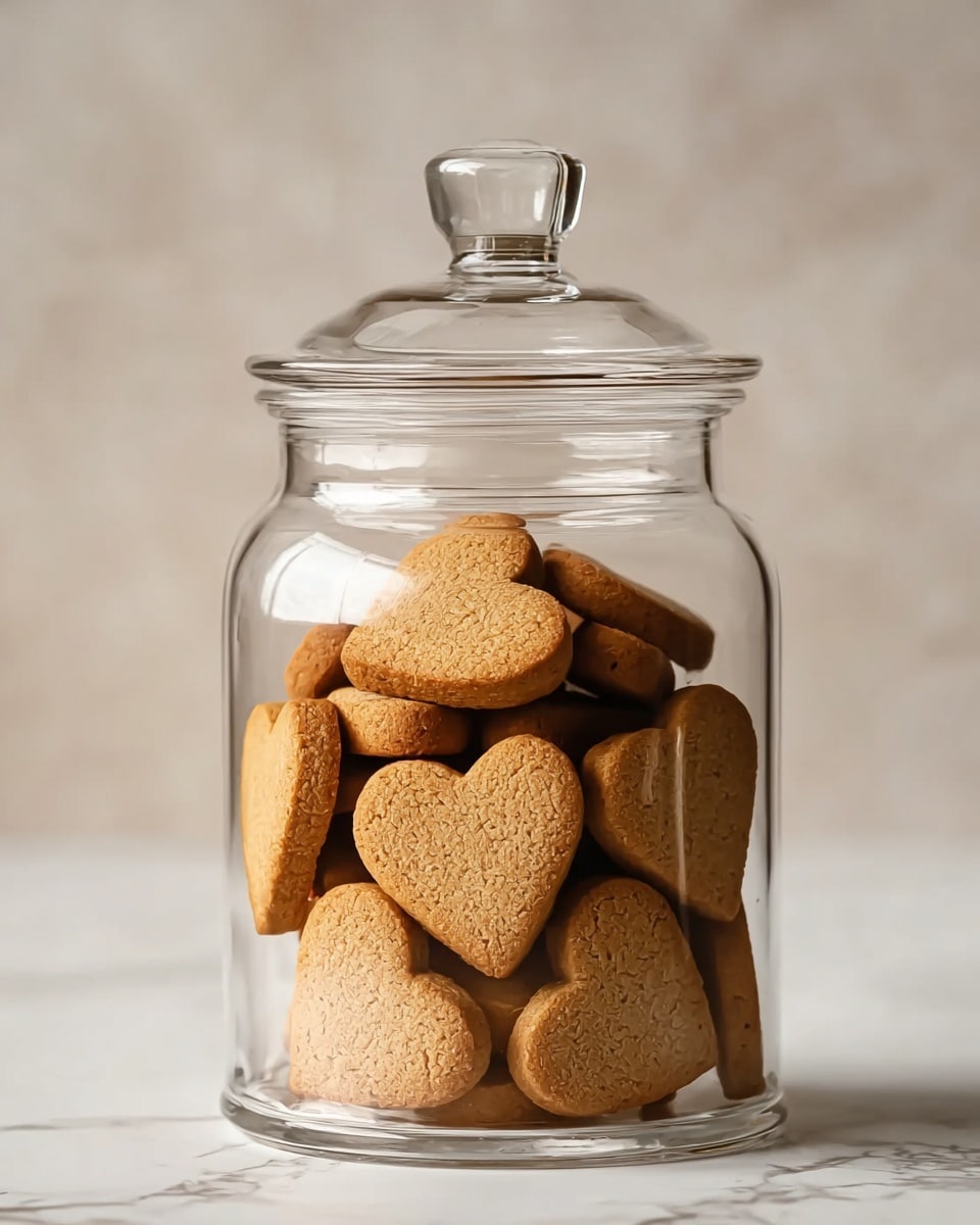 A close-up view of many heart-shaped cookies stacked in a white bowl. The cookies are golden brown with a slightly rough texture that shows tiny grains on the surface. The cookies appear soft and thick, with some leaning on each other at different angles. The white marbled background adds a clean and bright look to the scene. photo taken with an iphone --ar 4:5 --v 7
