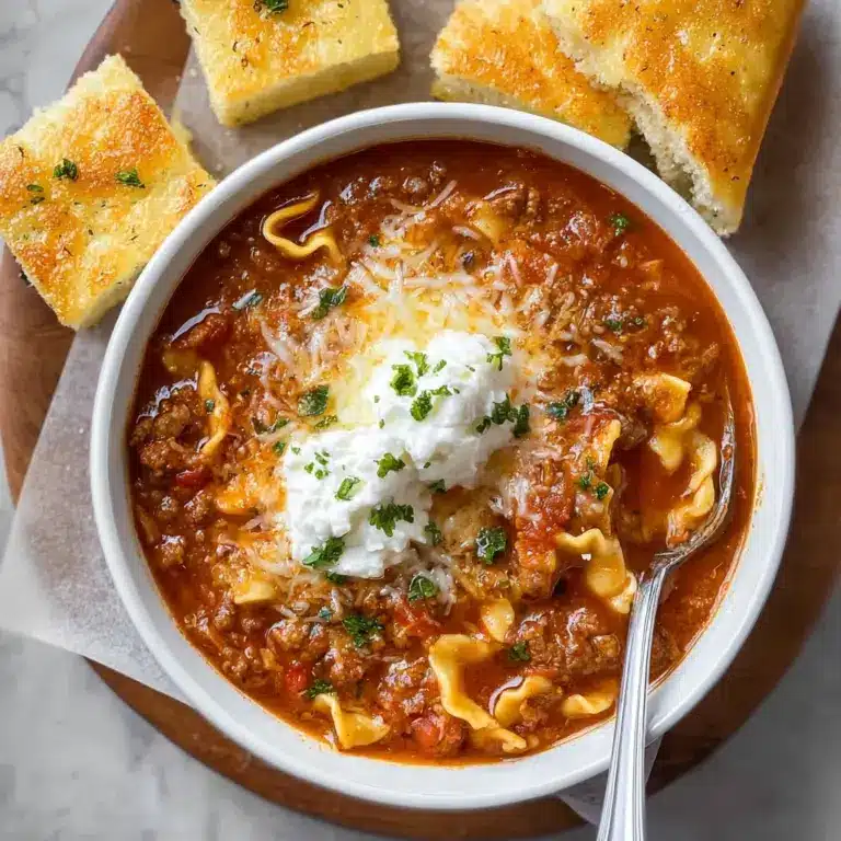 Lasagna Soup Recipe