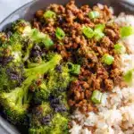 Sweet and Spicy Ground Turkey & Broccoli Bowls Recipe