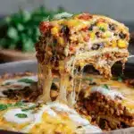 Layered Burrito Casserole Recipe
