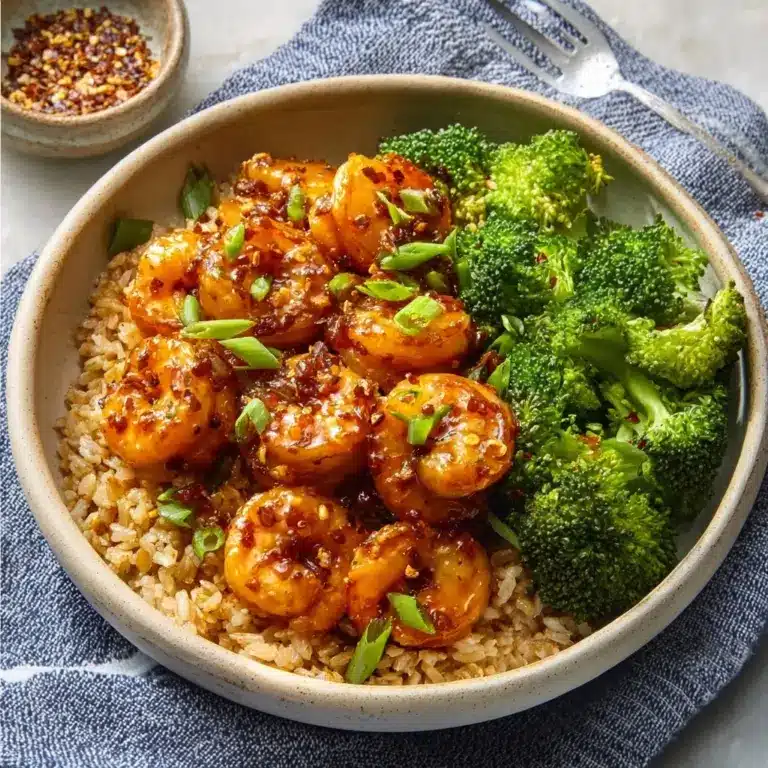 High-Protein Honey Garlic Shrimp Recipe