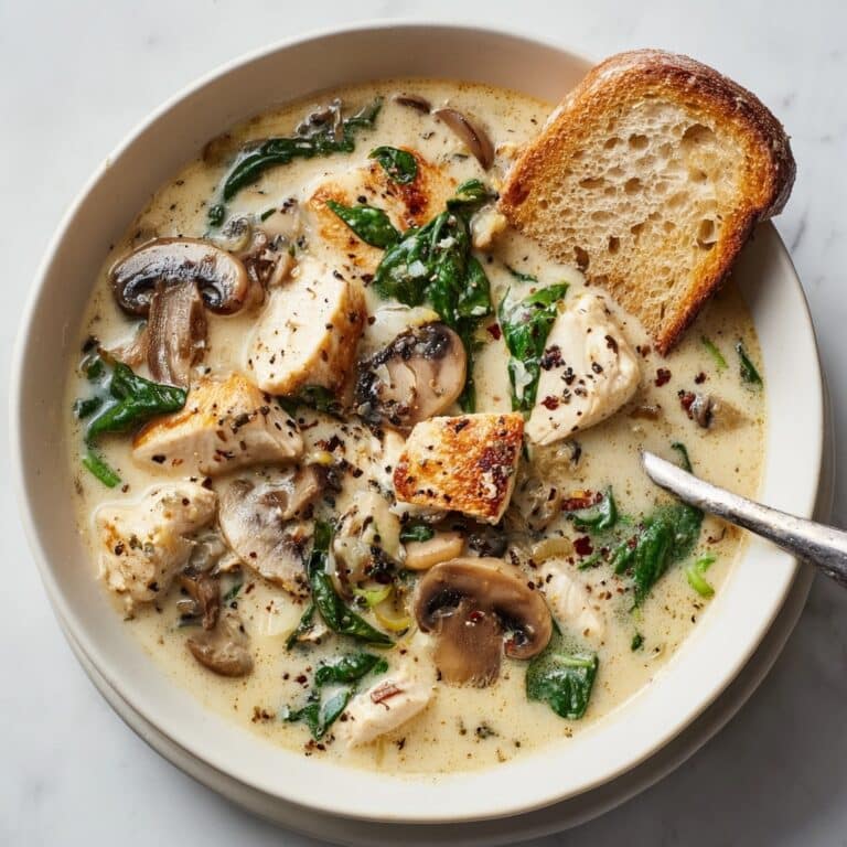 Comforting Rotisserie Chicken and Mushroom Soup Recipe