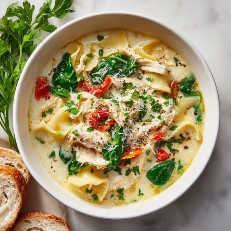 White Lasagna Soup Recipe