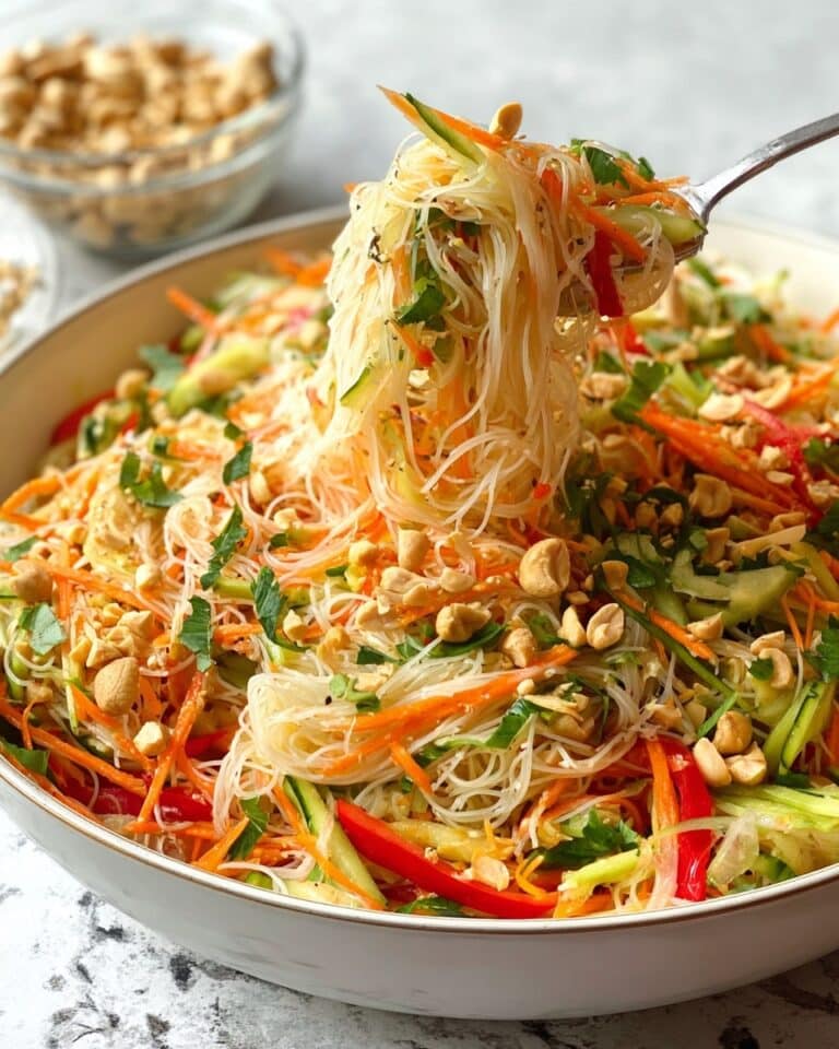 Spring Roll Salad with Spicy Ginger Dressing Recipe
