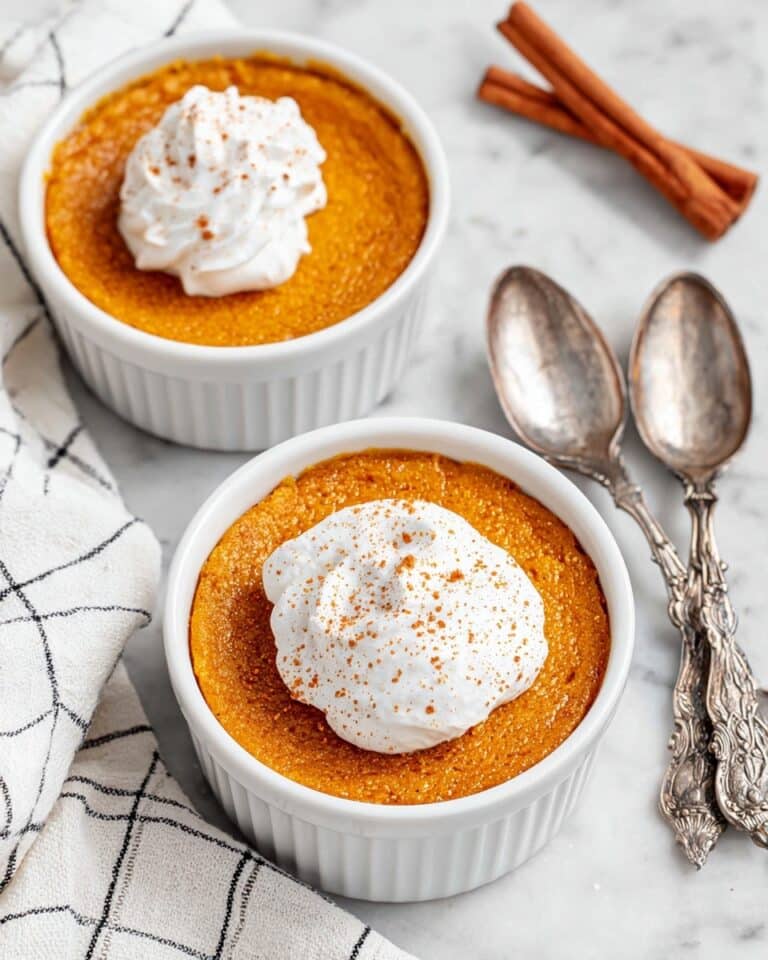 Crustless Pumpkin Pie Recipe