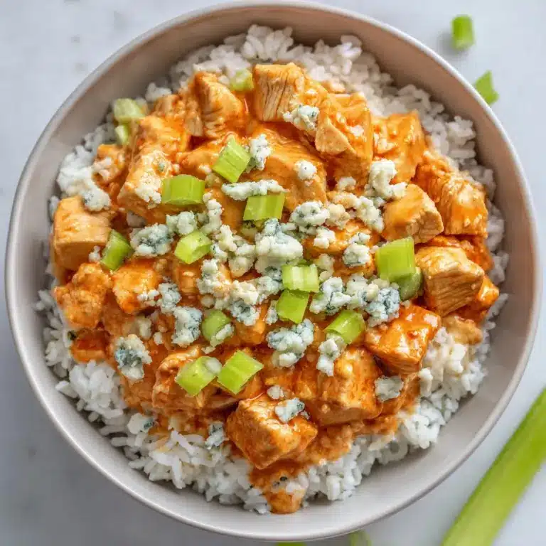 Buffalo Chicken Rice Bowl Recipe
