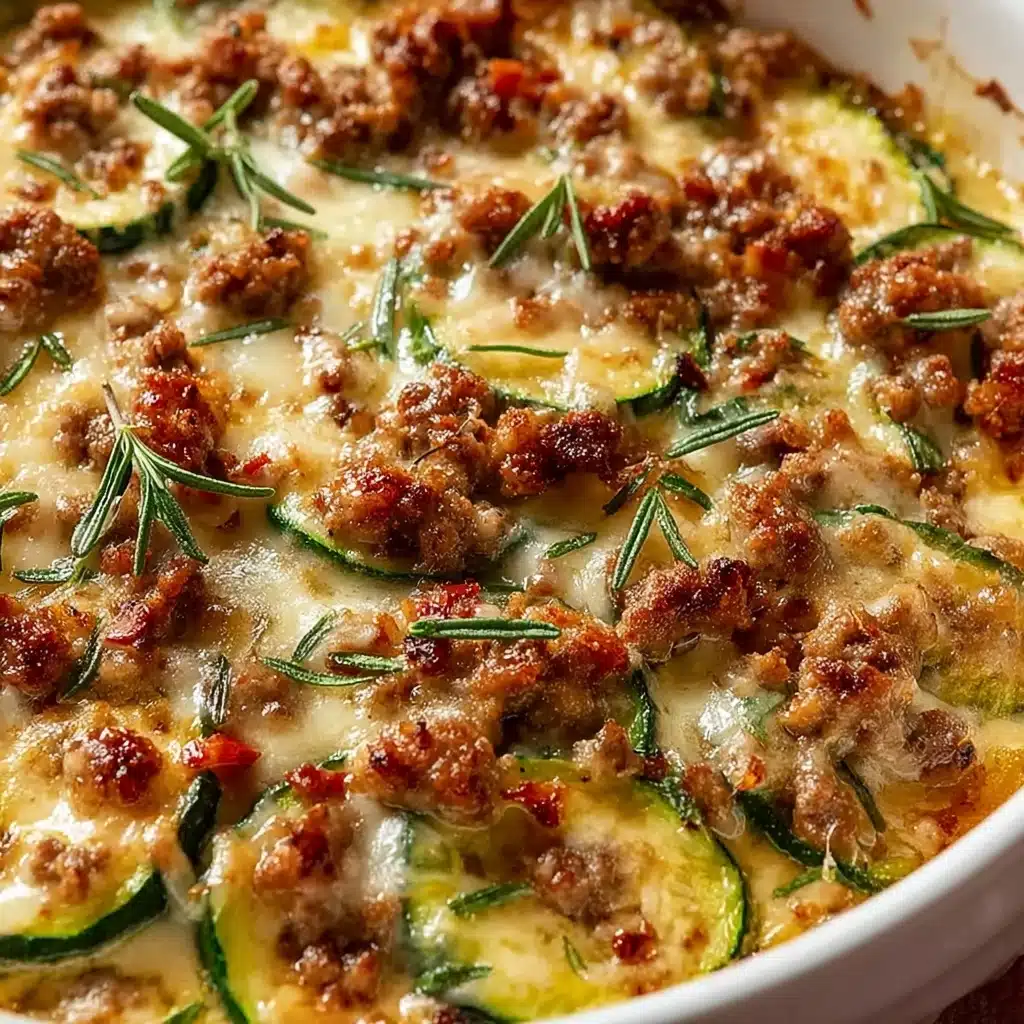 Ground Turkey Zucchini Casserole Recipe - Recipe Image