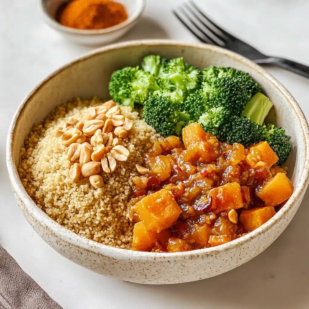 Thai Peanut Sweet Potato Buddha Bowl Recipe - Recipe Image