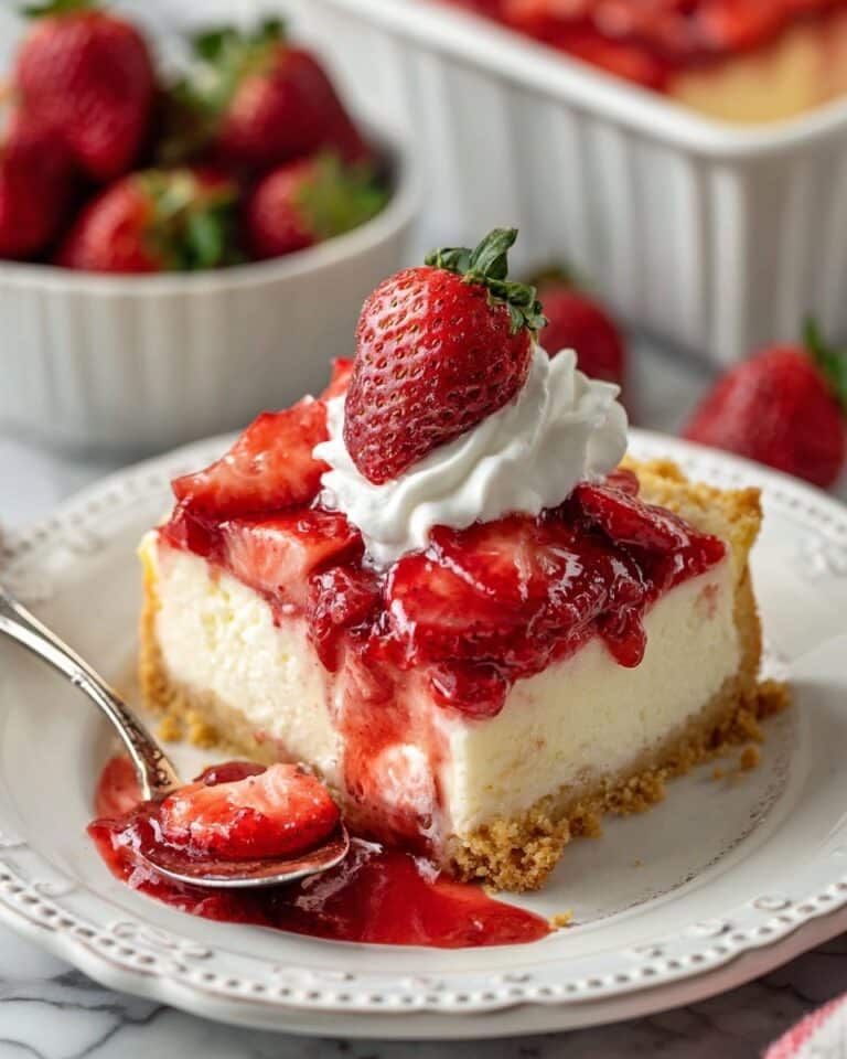 The Ultimate Strawberry Cheesecake Dump Cake Recipe