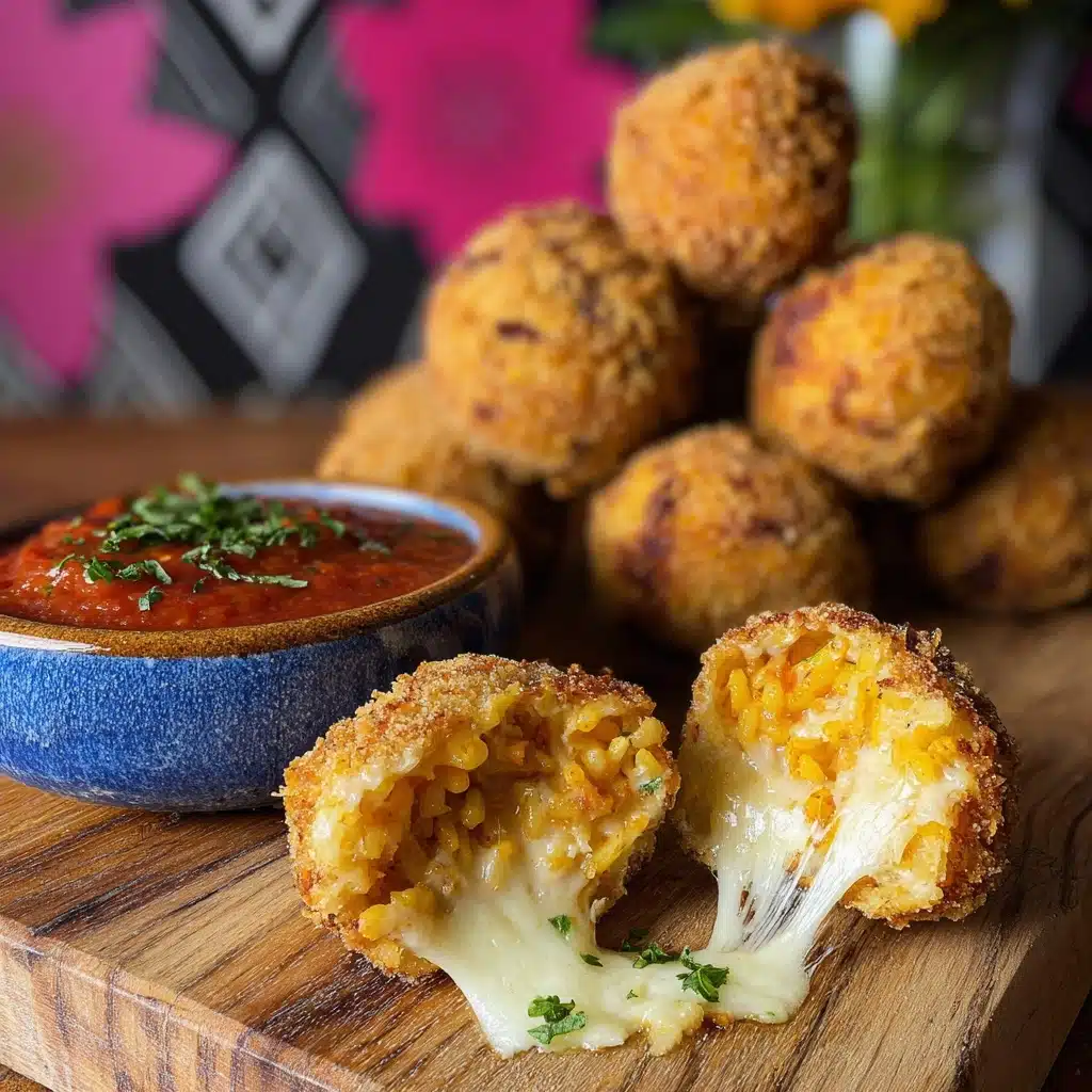 Authentic Baked Arancini Recipe – Easy Italian Rice Balls Recipe - Recipe Image