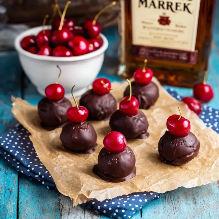 Cherry Bourbon Balls Recipe