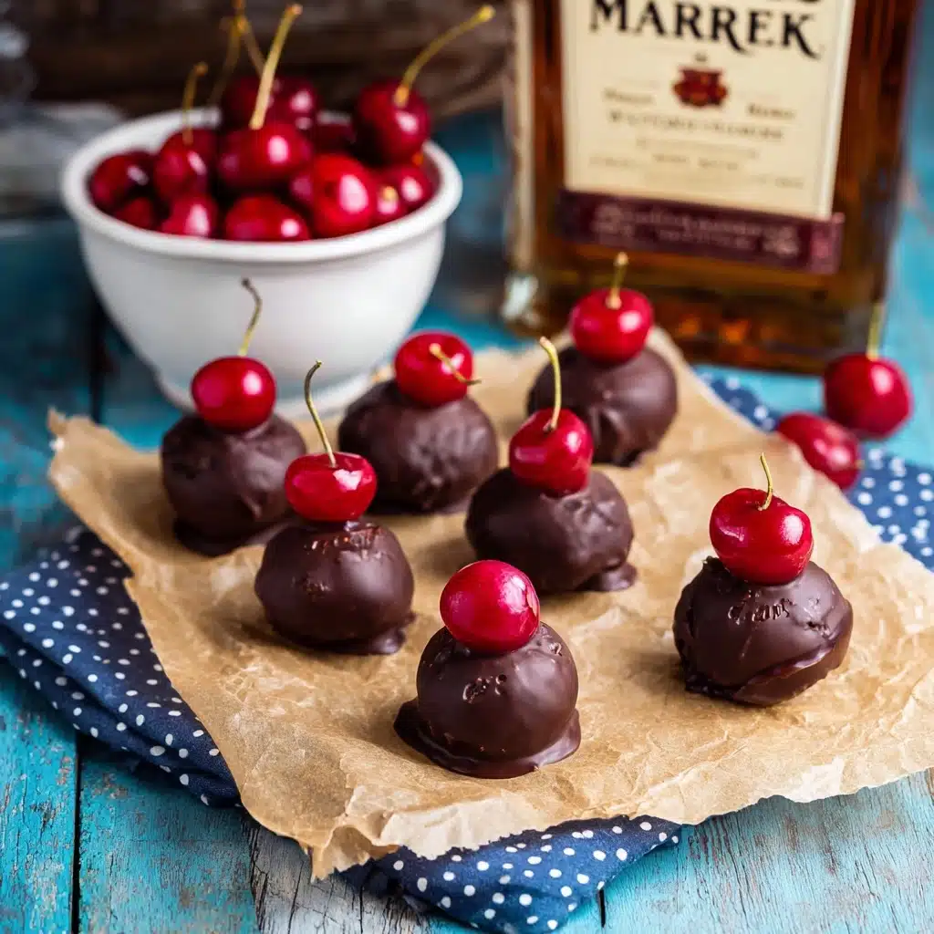 Cherry Bourbon Balls Recipe - Recipe Image