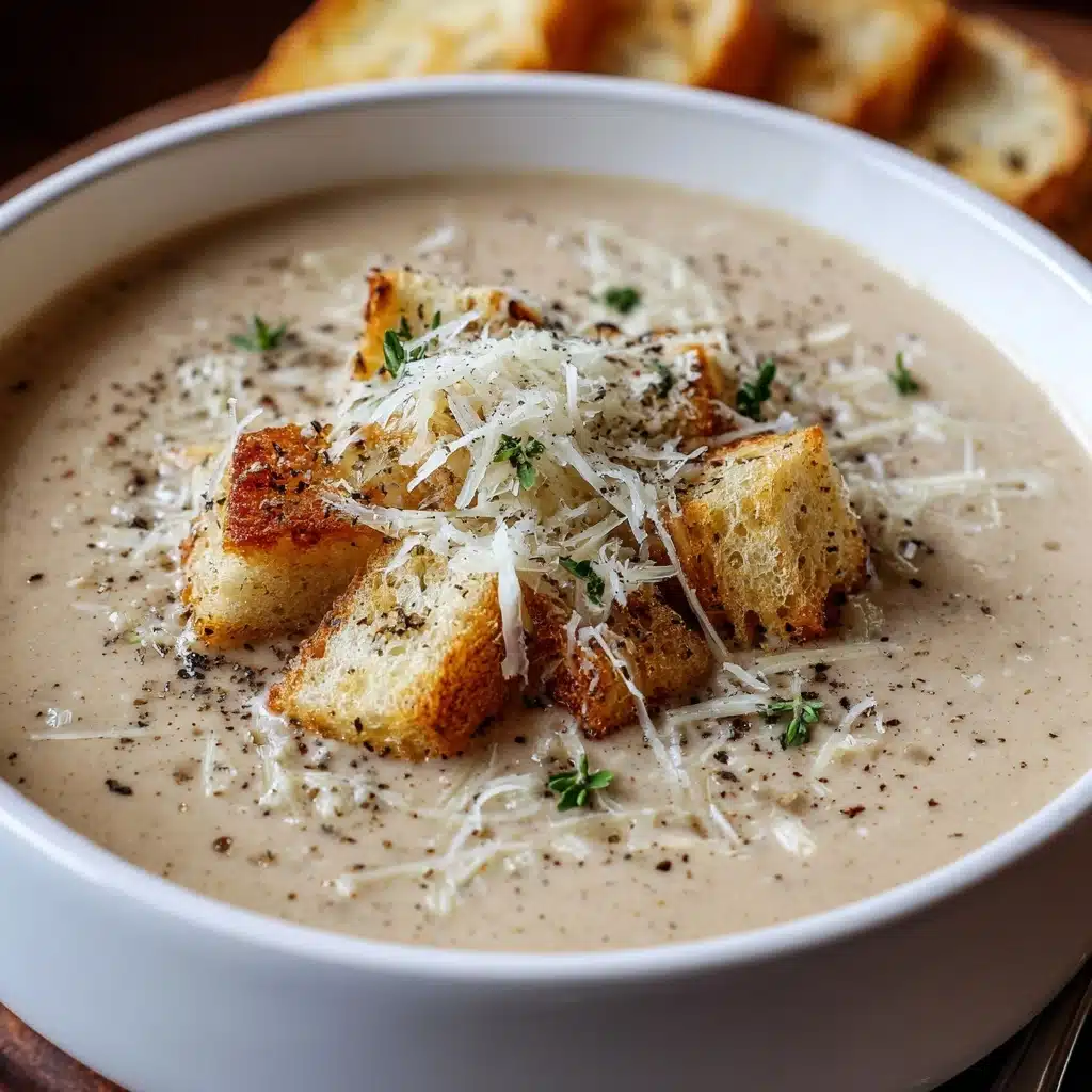 Tuscan Parmesan Cream Soup: A Comforting Delight Recipe - Recipe Image