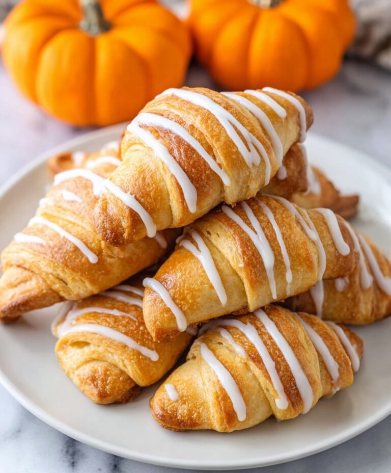 Mini Pumpkin Pie Crescent Rolls Recipe