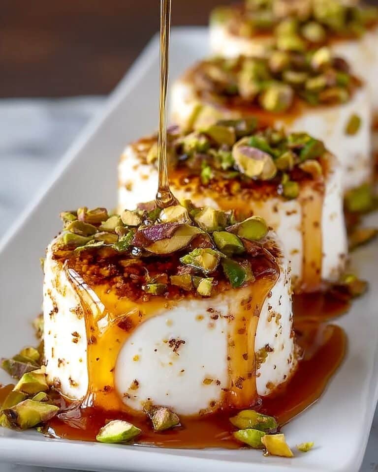 Honey Fig Pistachio Goat Cheese Appetizer Recipe