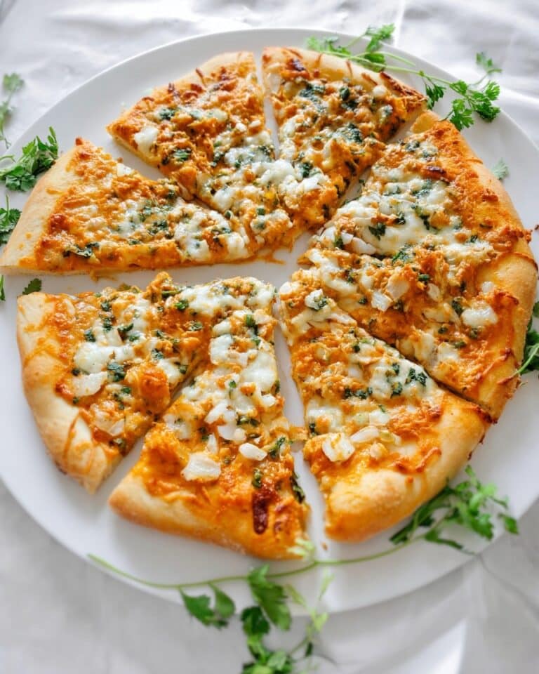Savory Pumpkin Pizza with Havarti and Caramelized Onions Recipe