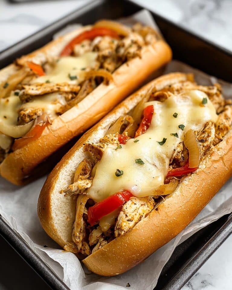 Chicken Philly Cheese Steaks Recipe