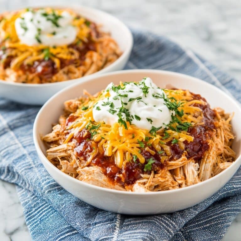 Macro Friendly BBQ Ranch Chicken Bowl with 42g of Protein Recipe