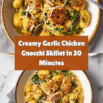 Garlic Chicken Gnocchi Skillet: A 30-Minute Wonder! Recipe