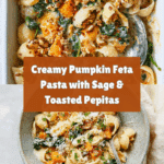 Pumpkin Feta Pasta Recipe