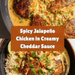 Spicy Jalapeno Chicken with Creamy Sauce Recipe