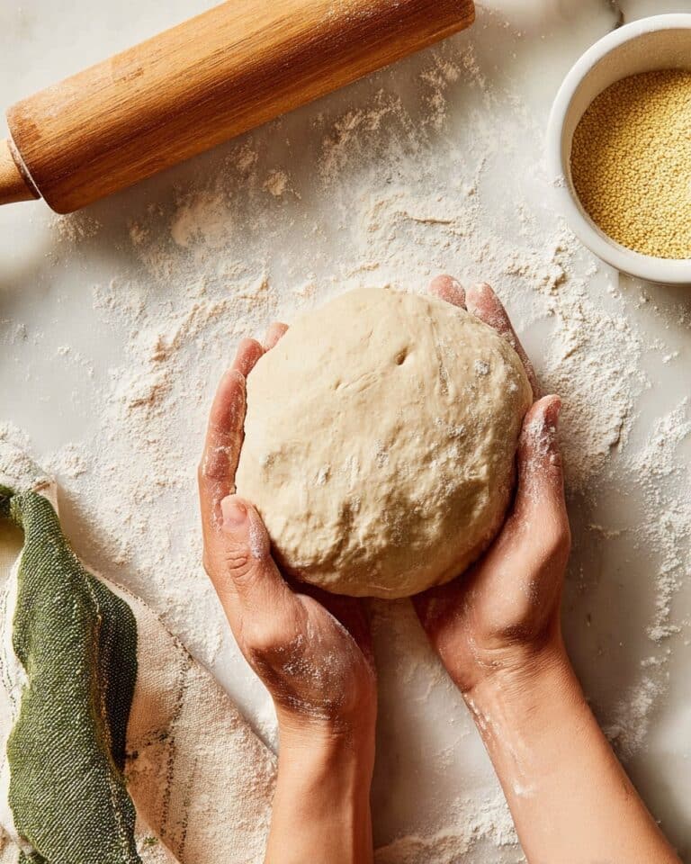 Easy No Yeast Pizza Dough (2 Ingredients) Recipe