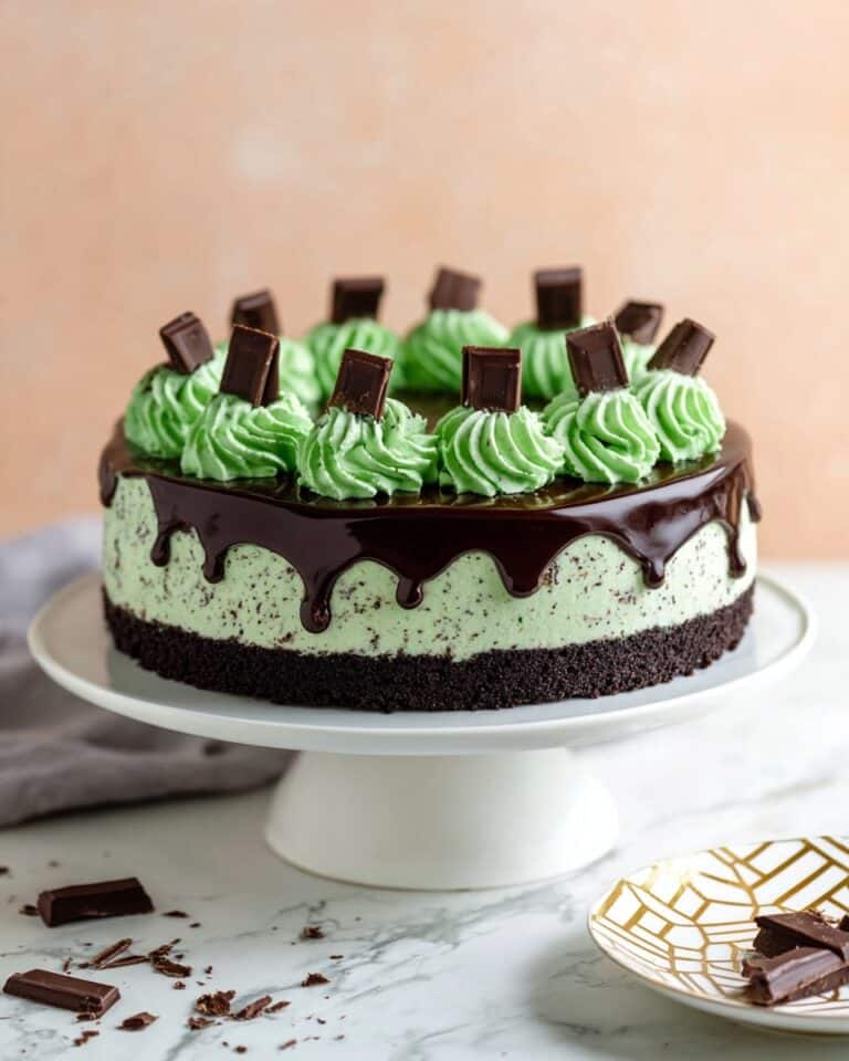 Mint Chocolate Cheesecake Recipe