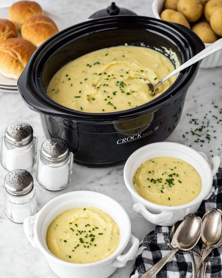 Slow Cooker Potato Leek Soup Recipe