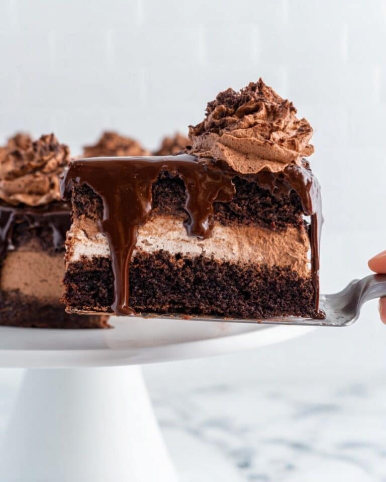 No Bake Fudge Brownie Cheesecake Recipe