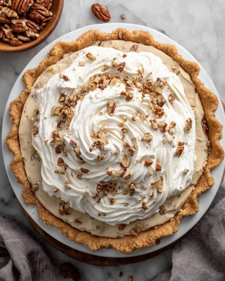 Pecan Cream Pie Recipe