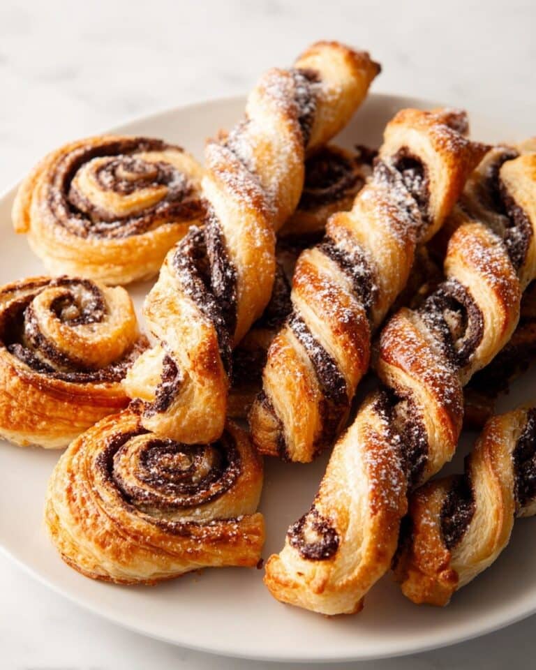 Nutella Puff Pastry Twists, Knots, & Rolls Recipe