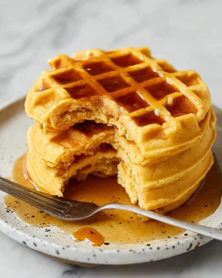 Protein Waffles Recipe — 41 Grams of Protein Recipe