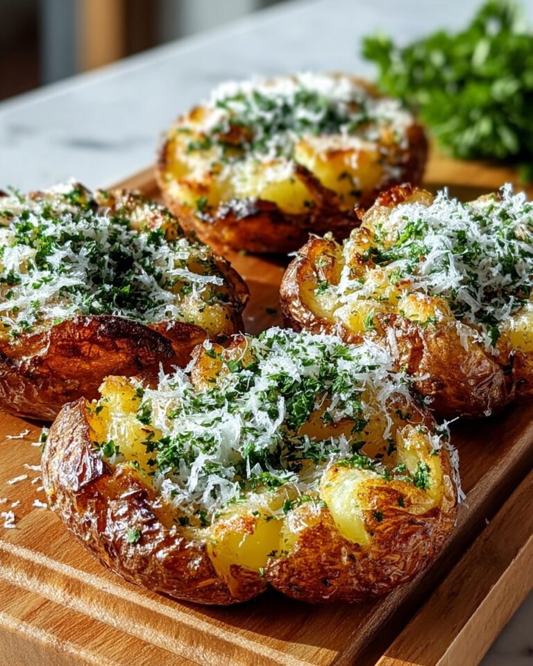 Crispy Garlic Herb Roasted Potato Skins Recipe