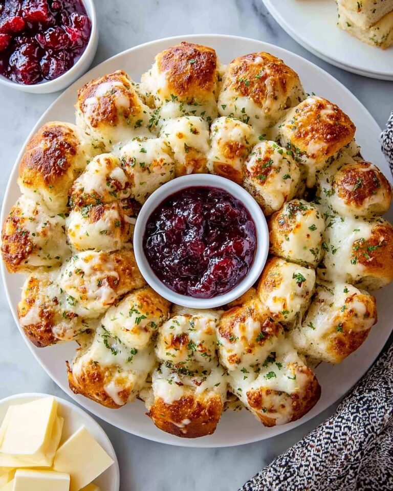 Cranberry Brie Pull-Apart Bread Bites Recipe