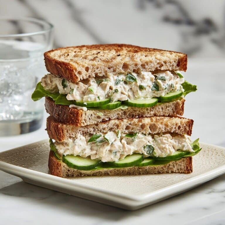 Cucumber–Tuna Salad Sandwich Recipe