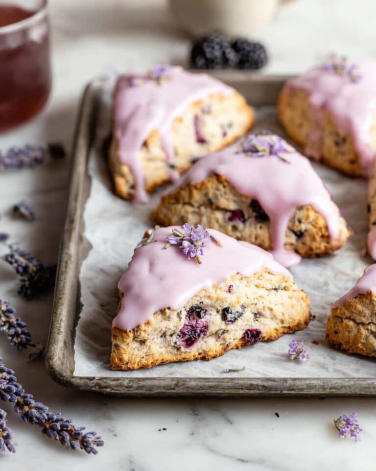 Blackberry Lavender Scones Recipe