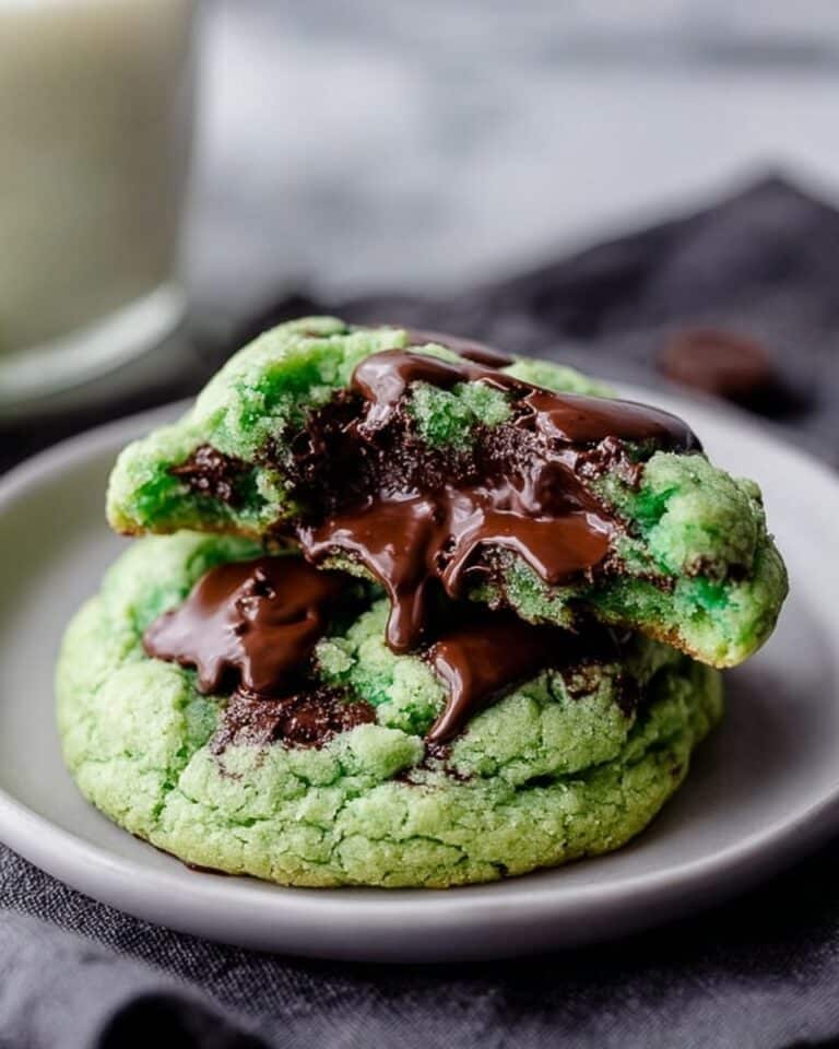 Mint Chocolate Chip Cookies Recipe