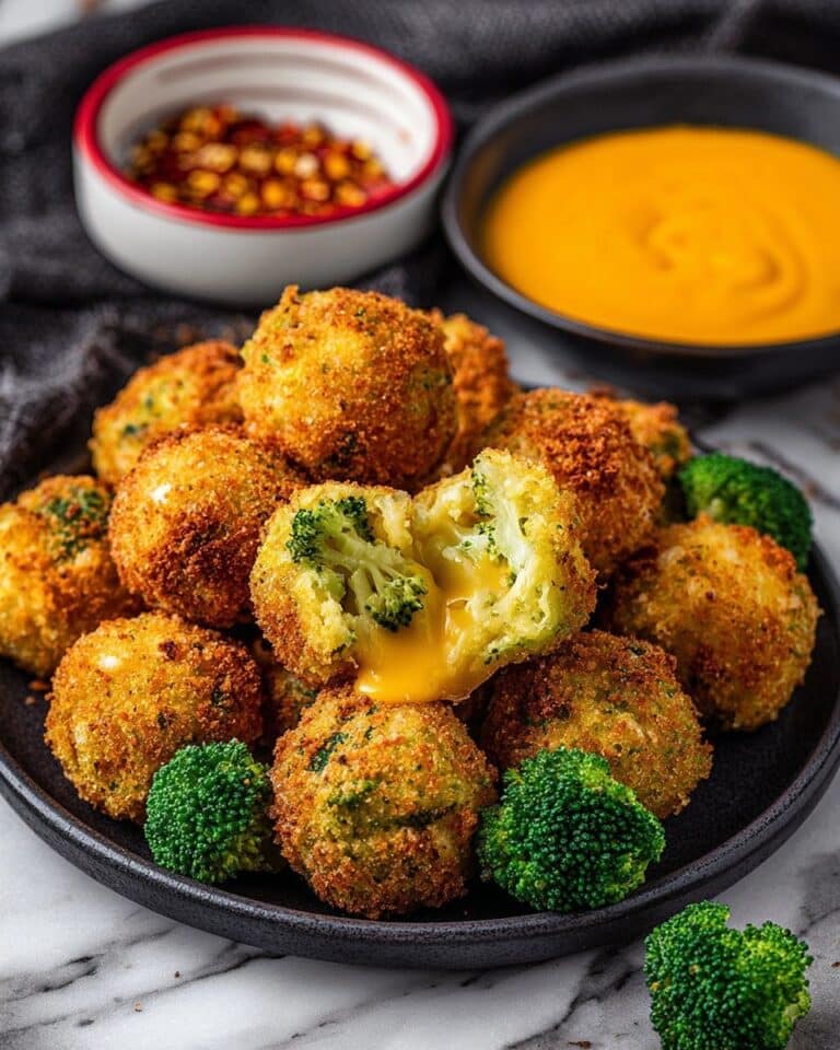 Broccoli Cheese Balls Recipe
