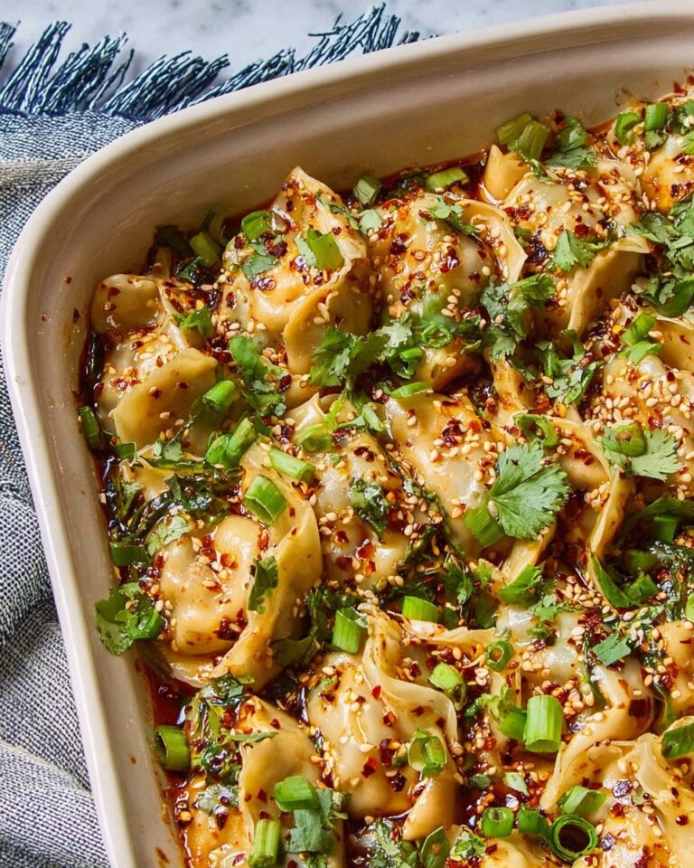 One Pan Dumpling Dinner Recipe