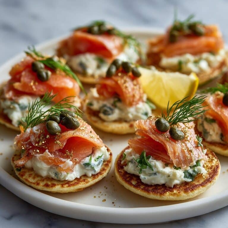 Blinis with Smoked Salmon Recipe